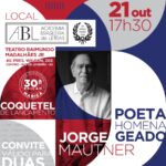 Prefeitura de Maricá concede a Jorge Mautner a Medalha Darcy Ribeiro, em solenidade na ABL Rio de janeiro