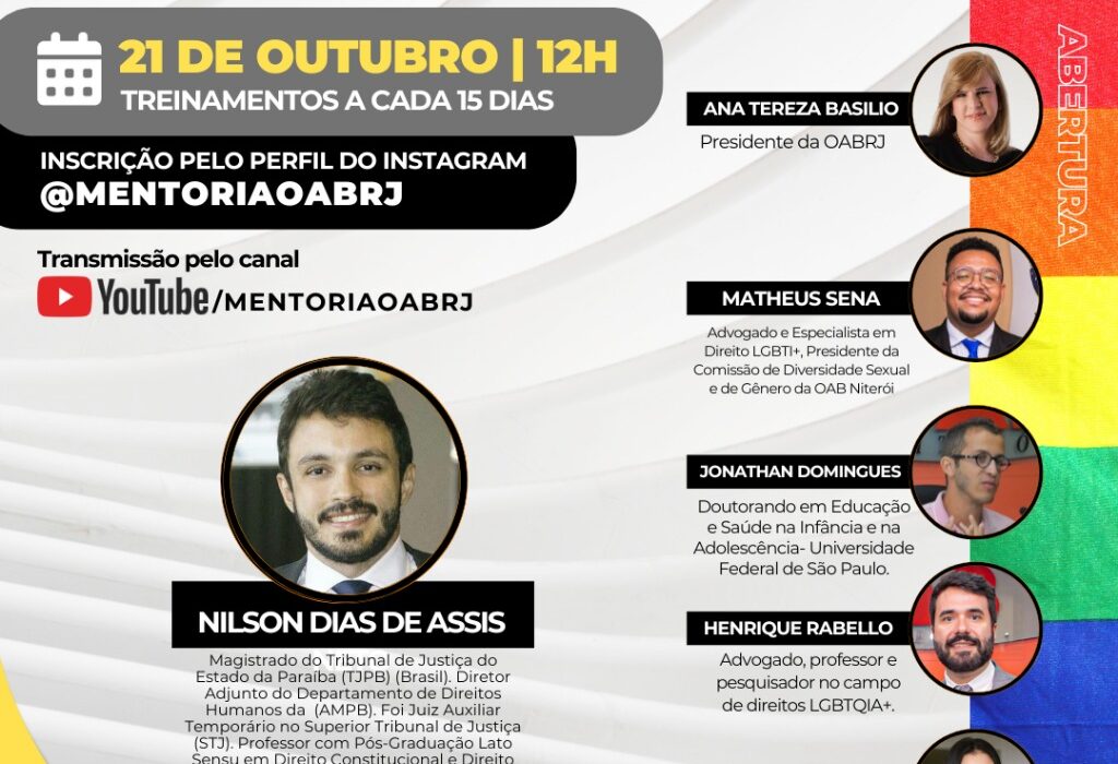 Treinamento Permanente em Direito LGBTI+ Rio de janeiro