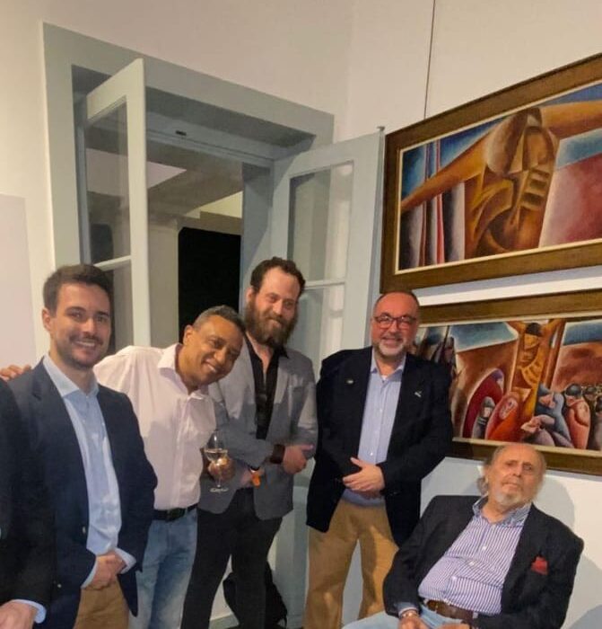 Inauguração da exposição de Mário Mendonça Rio de janeiro