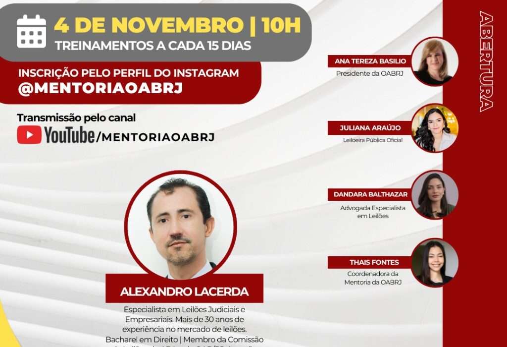 Treinamento Permanente em Leilões Rio de janeiro