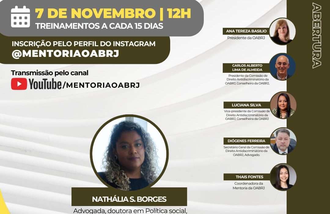 Treinamento Permanente em Direito Antidiscriminatório Rio de janeiro