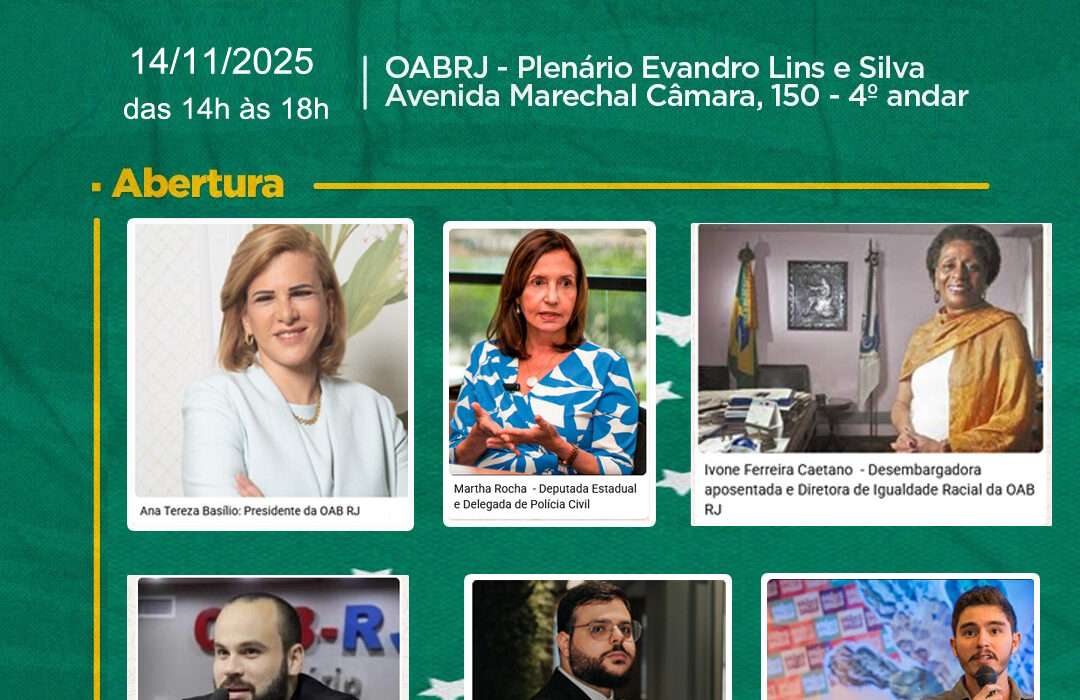 Seminário sobre a Democracia Rio de janeiro