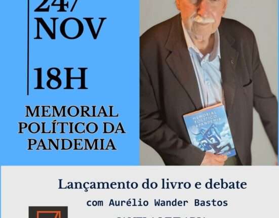 Lançamento de Memorial Político da Pandemia Rio de janeiro