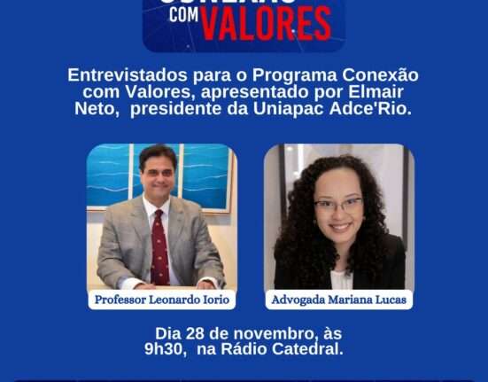 Programa Conexão com Valores, na Rádio Catedral. Natal