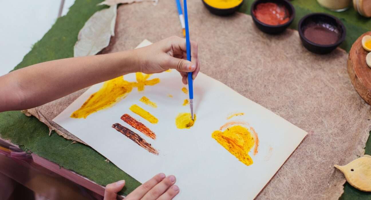 Desenhar a terra: atividades do Rolê Cultural estimulam a criatividade no CCBB Brasília Cultura