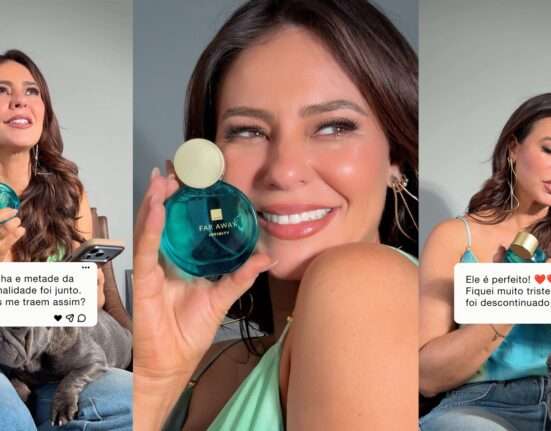 Retorno triunfal! Avon relança Far Away Infinity com endosso de Paolla Oliveira Eventos