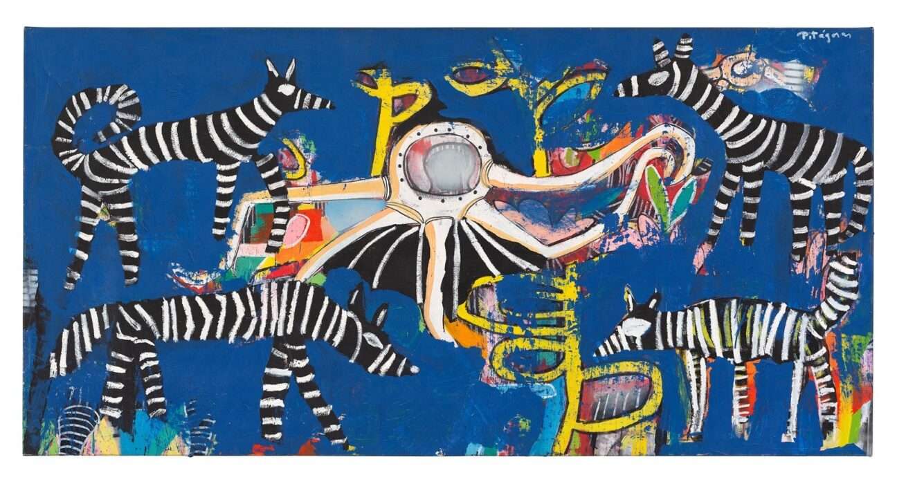 Encerramento das exposições do artista plástico Pitágoras com tradução em Libras Exposição