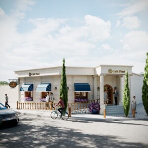 Grace Santiago assina projeto do Café Fiori Decoração