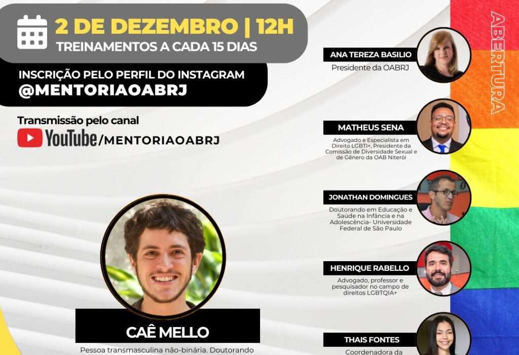 Treinamento Permanente em Direito LGBTI + Rio de janeiro