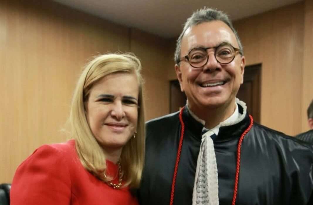 Ana Tereza Basílio na posse do Desembargador Federal Aluísio Mendes, no TRE-RJ Rio de janeiro