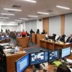 Ana Tereza Basílio na posse do Desembargador Federal Aluísio Mendes, no TRE-RJ Rio de janeiro