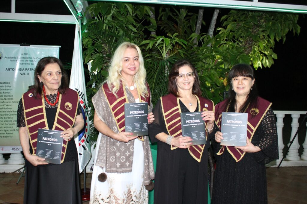 AIC lança Antologia Patronos III e empossa novos acadêmicos, em noite de celebração cultural em Brasília Colunismo Social