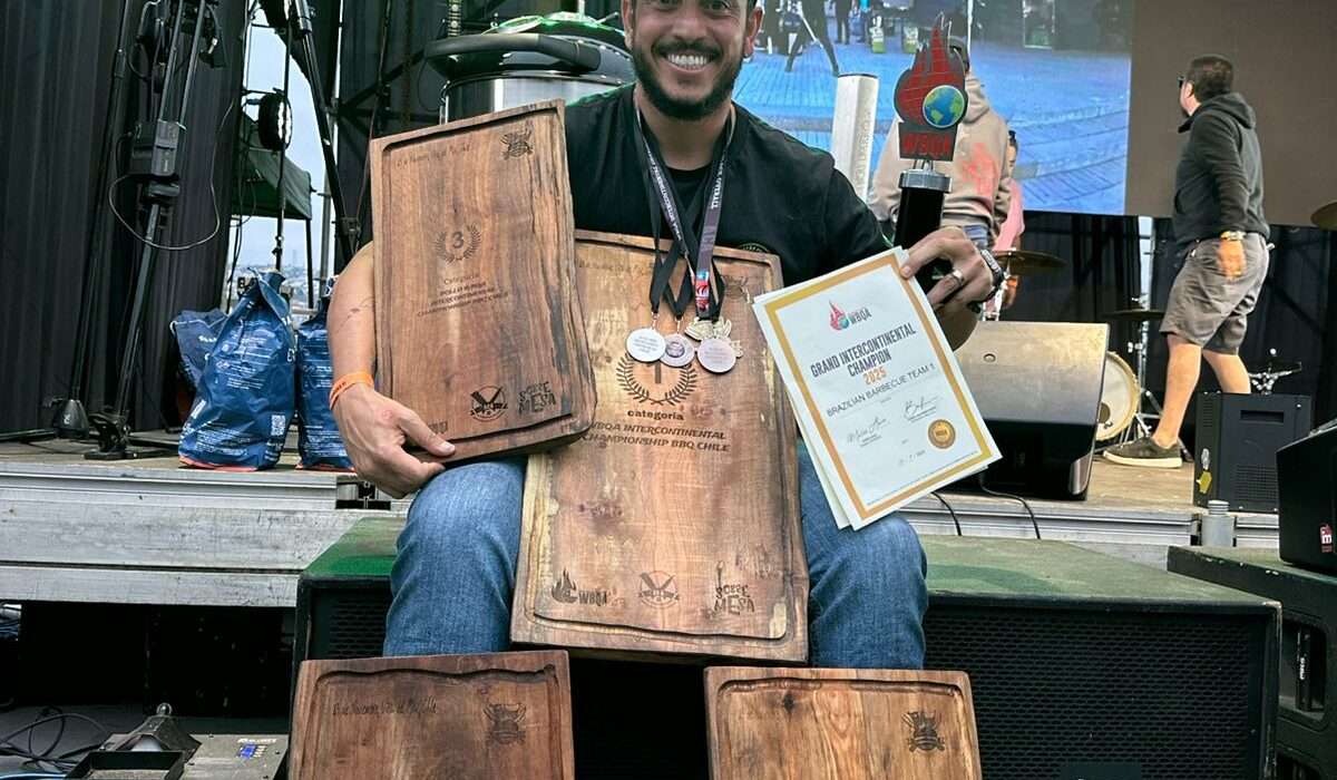 Mestre churrasqueiro de Brasília conquista título internacional no Chile Colunismo Social