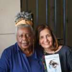 Martha Rocha recebe Conceição Evaristo, na Unidade de Reinserção Social Ziraldo, no Méier Rio de janeiro