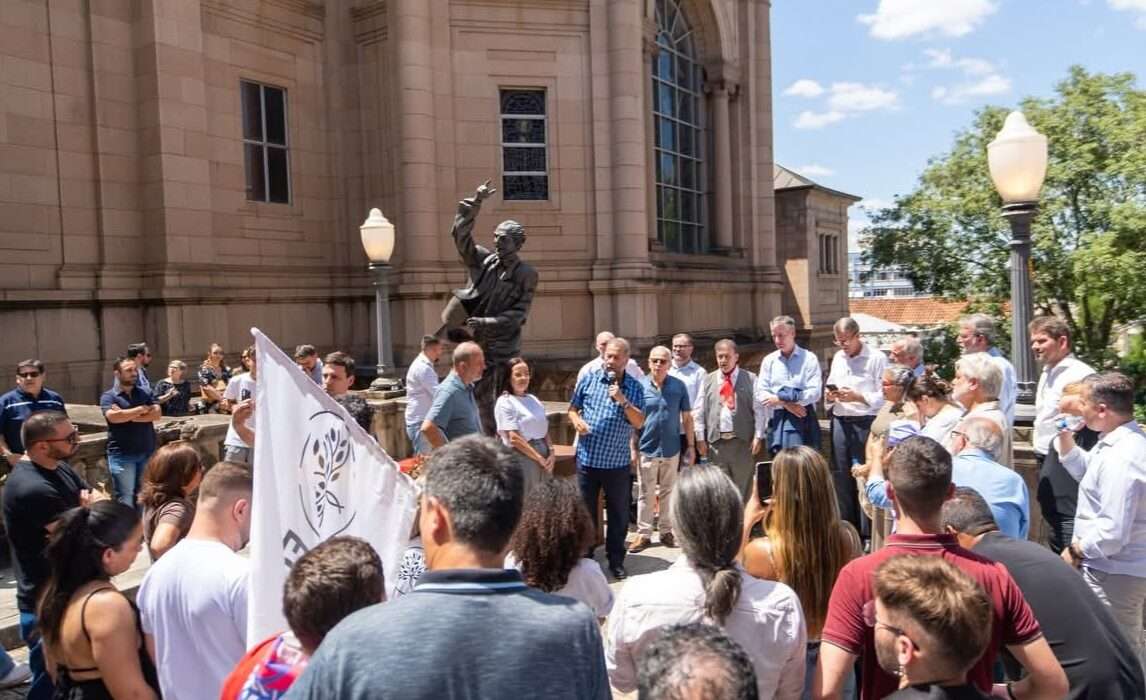 Ato em homenagem aos 104 anos de Brizola Rio de janeiro