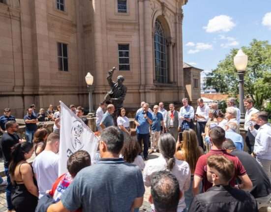 Ato em homenagem aos 104 anos de Brizola Rio de janeiro