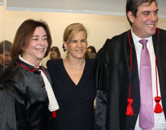 Ana Tereza Basílio, na posse de Paulo Cesar Salomão Filho, no TRE-RJ Eventos