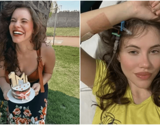 “Eu filmei o momento que começou a dar tudo errado” Influencer com trombose passou 3 dias internada com medo de perder a perna Celebridades
