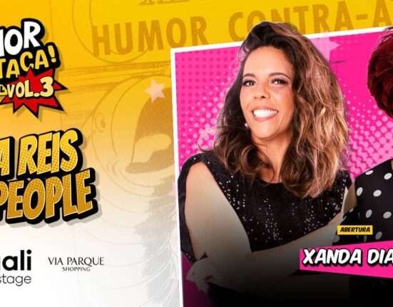 O Palco é Delas: Humor Contra-Ataca Inicia 2026 em grande estilo Nany People, Flávia Reis e Xanda Dias Rio de janeiro