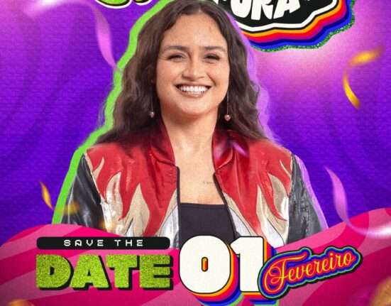 Luiza Martins recebe convidados e comanda ensaio de Carnaval no Tatu Bola Goiânia Rio de janeiro