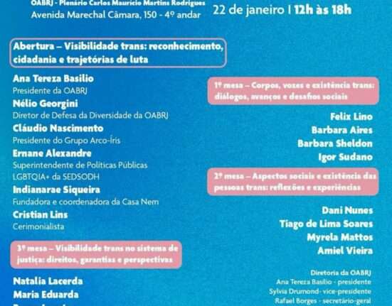Visibilidade Trans Rio de janeiro