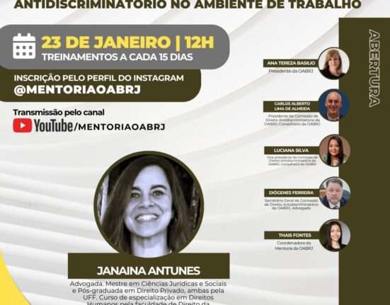 Treinamento Permanente em Direito Antidiscriminatório Rio de janeiro