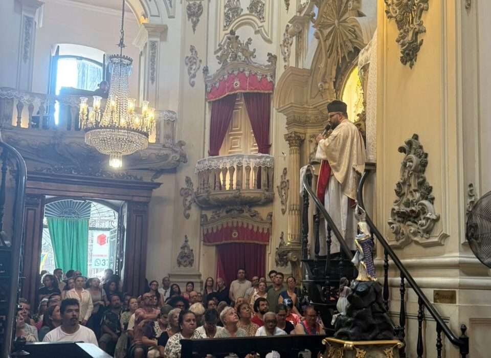 Epifania e Dia de Reis na igreja de Nossa Senhora da Lapa dos Mercadores Rio de janeiro