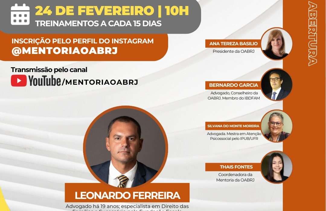 Treinamento Permanente em Direito de Família Rio de janeiro