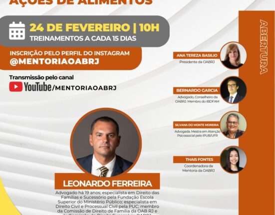 Treinamento Permanente em Direito de Família Colunismo Social