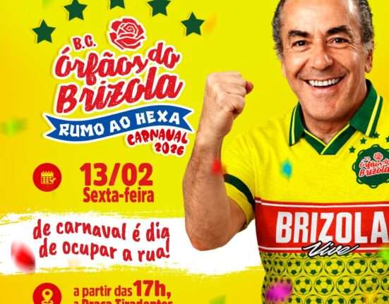 Bloco Órfãos do Brizola vai desfilar na sexta-feira de Carnaval Rio de janeiro