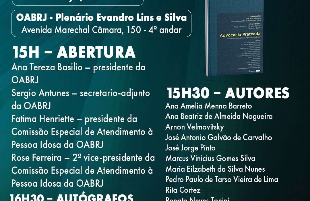 Homenagem à Advocacia Sênior Rio de janeiro
