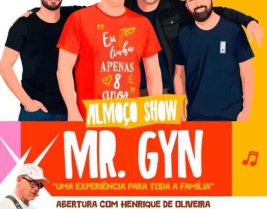 MR. GYN é atração principal do Almoço Show deste domingo (1) no Tatu Bola Goiânia Gastronomia