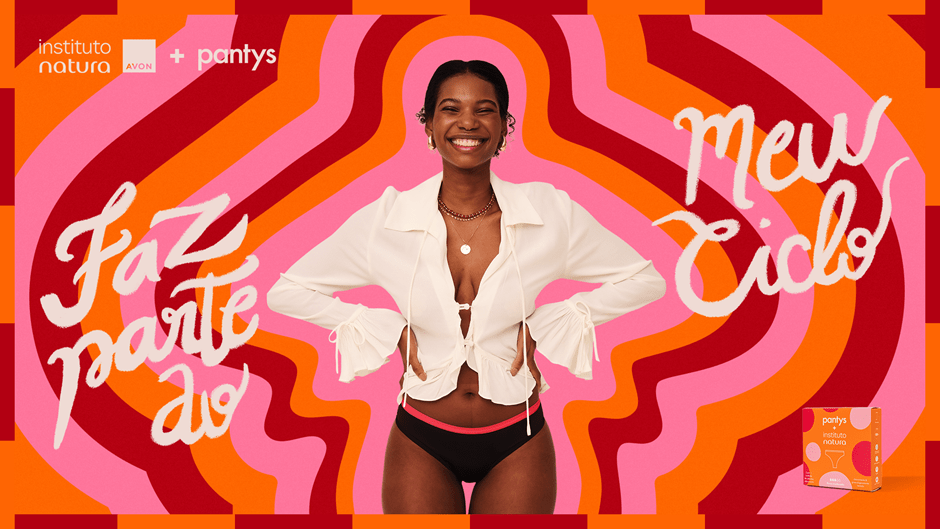 Instituto Natura e Pantys lançam calcinha absorvente exclusiva e ampliam debate sobre autonomia menstrual bem-estar