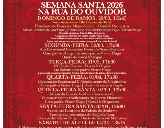 Semana Santa, na igrejinha da rua do Ouvidor Rio de janeiro