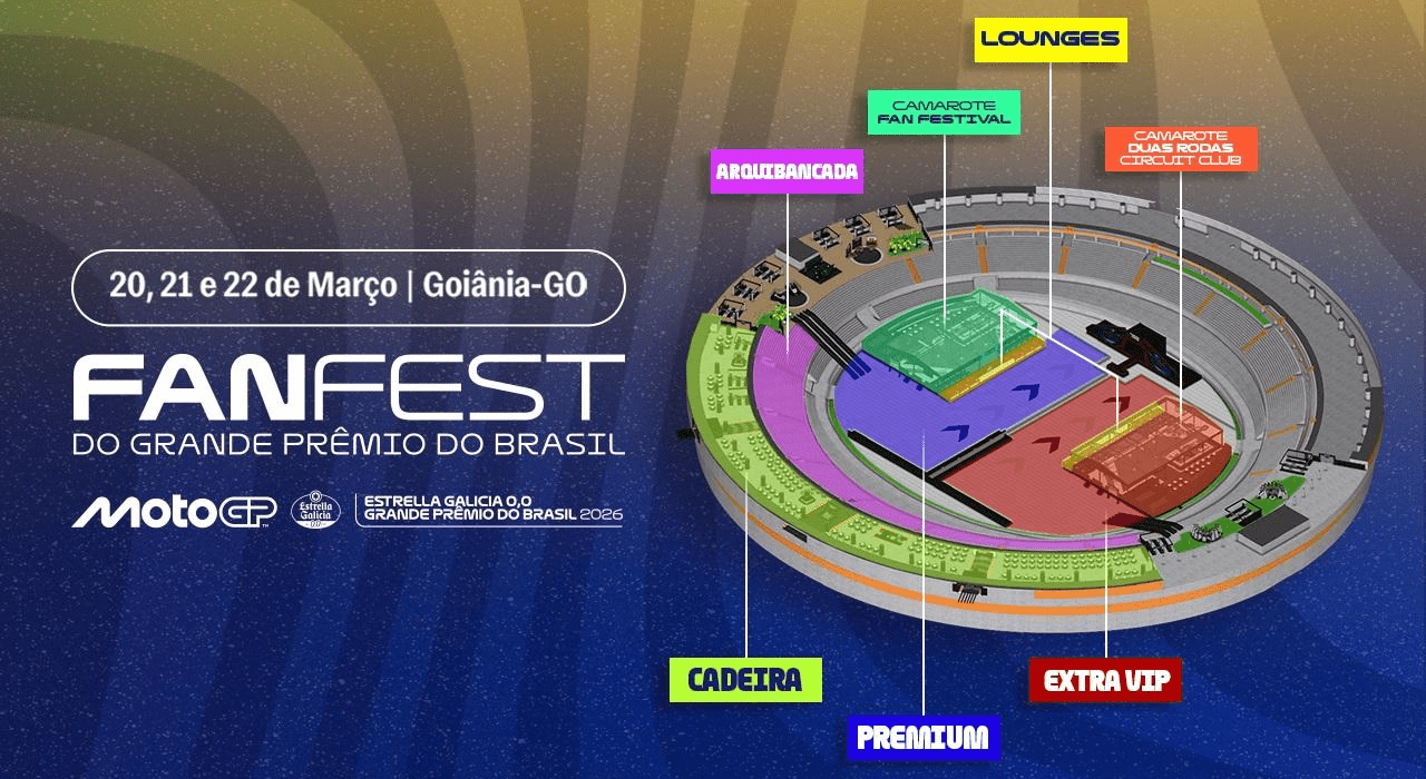 Pedro Sampaio, Dubdogz e Matuê abrem a Fan Fest Oficial da MotoGP Brasil em Goiás; ingressos entram na reta final Eventos