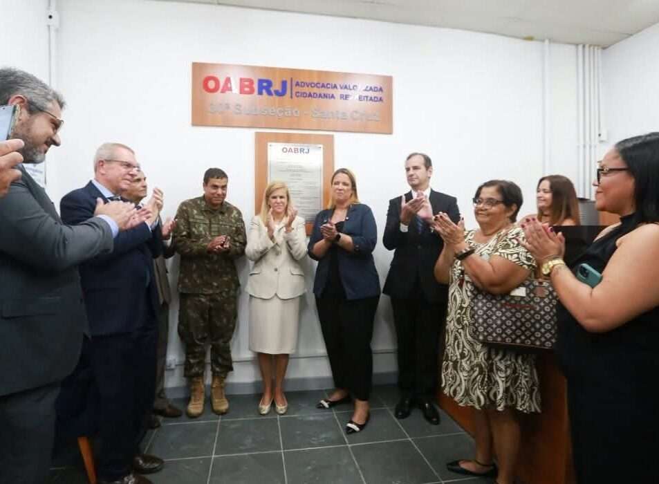Sala da advocacia da OAB-RJ no Fórum de Santa Cruz Rio de janeiro