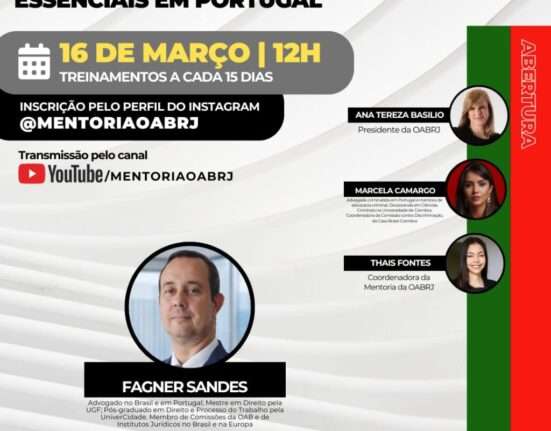 Treinamento Permanente em como advogar em Portugal Rio de janeiro