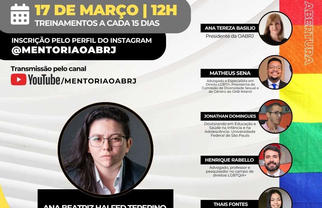 Treinamento Permanente em Direito LGBTI + Rio de janeiro