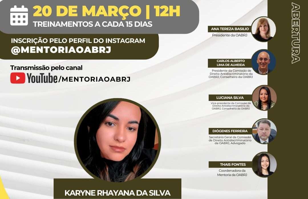 Treinamento Permanente em Direito Antidiscriminatório Rio de janeiro