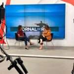 Entrevista para o Jornal do Rio, na TV Bandeirantes Rio de janeiro