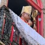 Cerimônia de Domingo de Ramos, na igrejinha da rua do Ouvidor 35.l Rio de janeiro