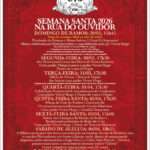 Lava-pés, Paixão, Aleluia e Páscoa, na igrejinha da Lapa dos Mercadores Rio de janeiro