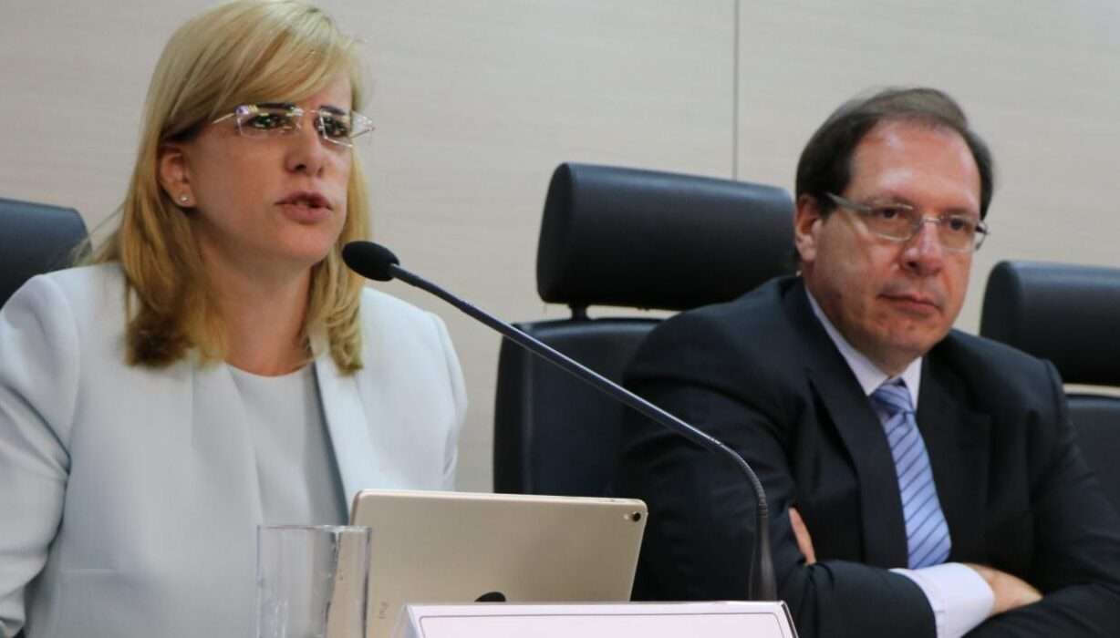 Ana Tereza Basílio celebrou a eleição do ministro Luis Felipe Salomão para a presidência do STJ Rio de janeiro