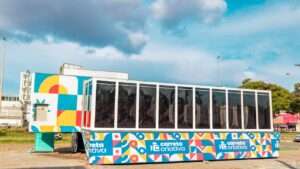 Carreta Criativa está em Planaltina com cursos gratuitos de audiovisual para jovens Oficinas