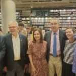 Martha Rocha e Miro Teixeira no lançamento do livro "Leonel Brizola por ele mesmo" Rio de janeiro