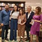 Martha Rocha e Miro Teixeira no lançamento do livro "Leonel Brizola por ele mesmo" Rio de janeiro