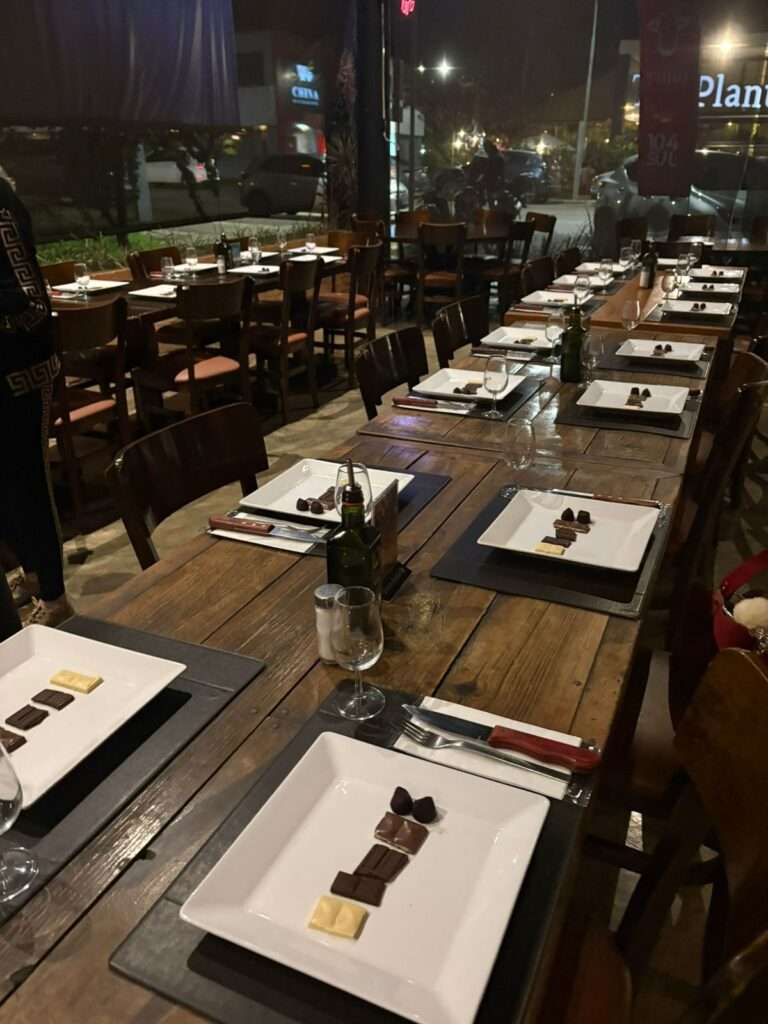 Noite de Vinhos e Chocolates com Mulheres do Vinho de Brasília vinhos