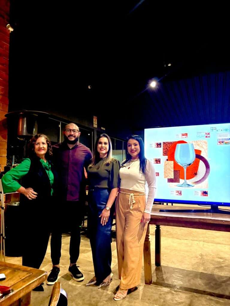 Noite de Vinhos e Chocolates com Mulheres do Vinho de Brasília vinhos
