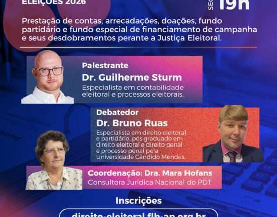 PDT promove webconferência sobre Direito Eleitoral Artes