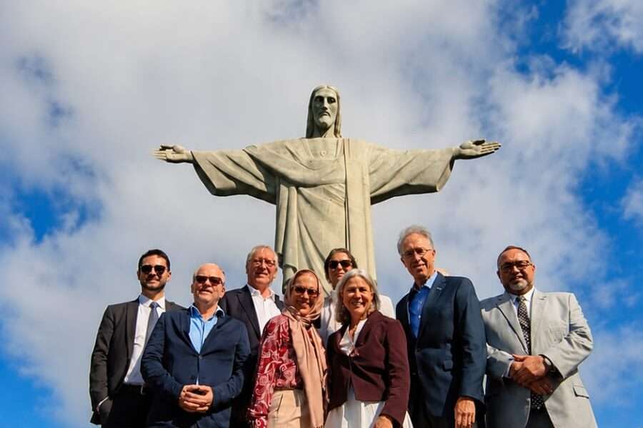 Visitas ao Corcovado, Alerj, Firjan, Câmara dos Vereadores e ao Theatro Municipal Rio de janeiro